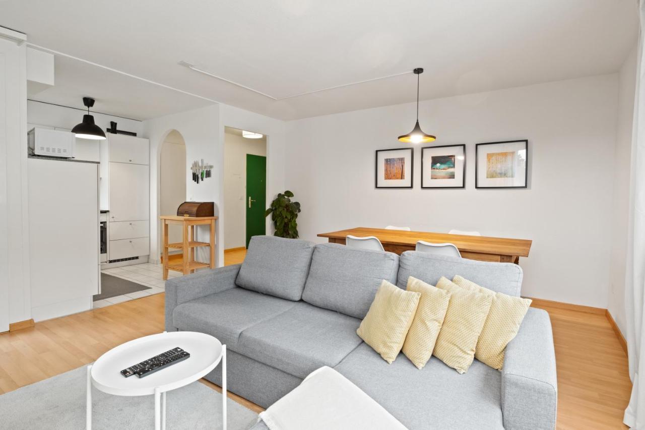 Bright, Central & Modern Apartment Lucerne Luaran gambar