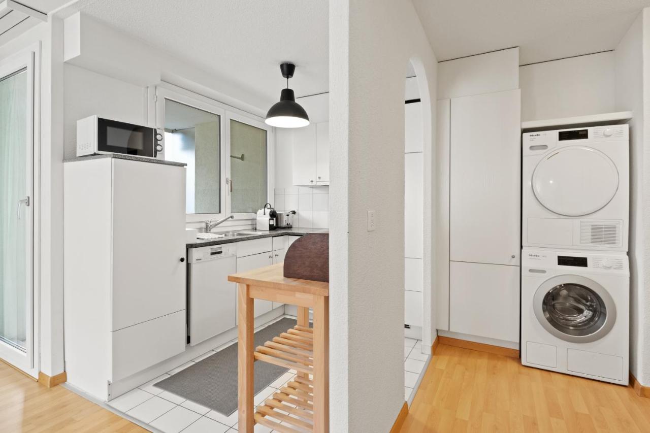 Bright, Central & Modern Apartment Lucerne Luaran gambar