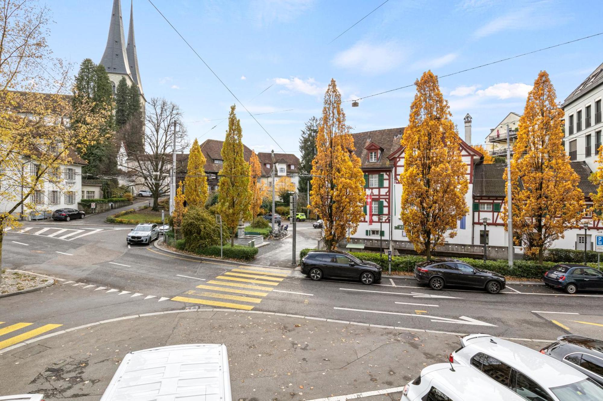 Bright, Central & Modern Apartment Lucerne Luaran gambar